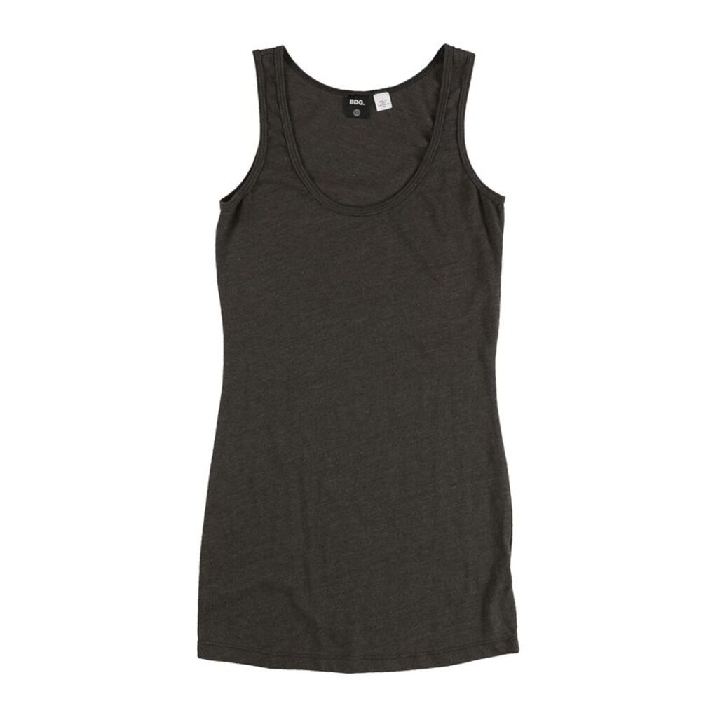 BDG Womens Heathered Scoop Neck Tank Top, NWT